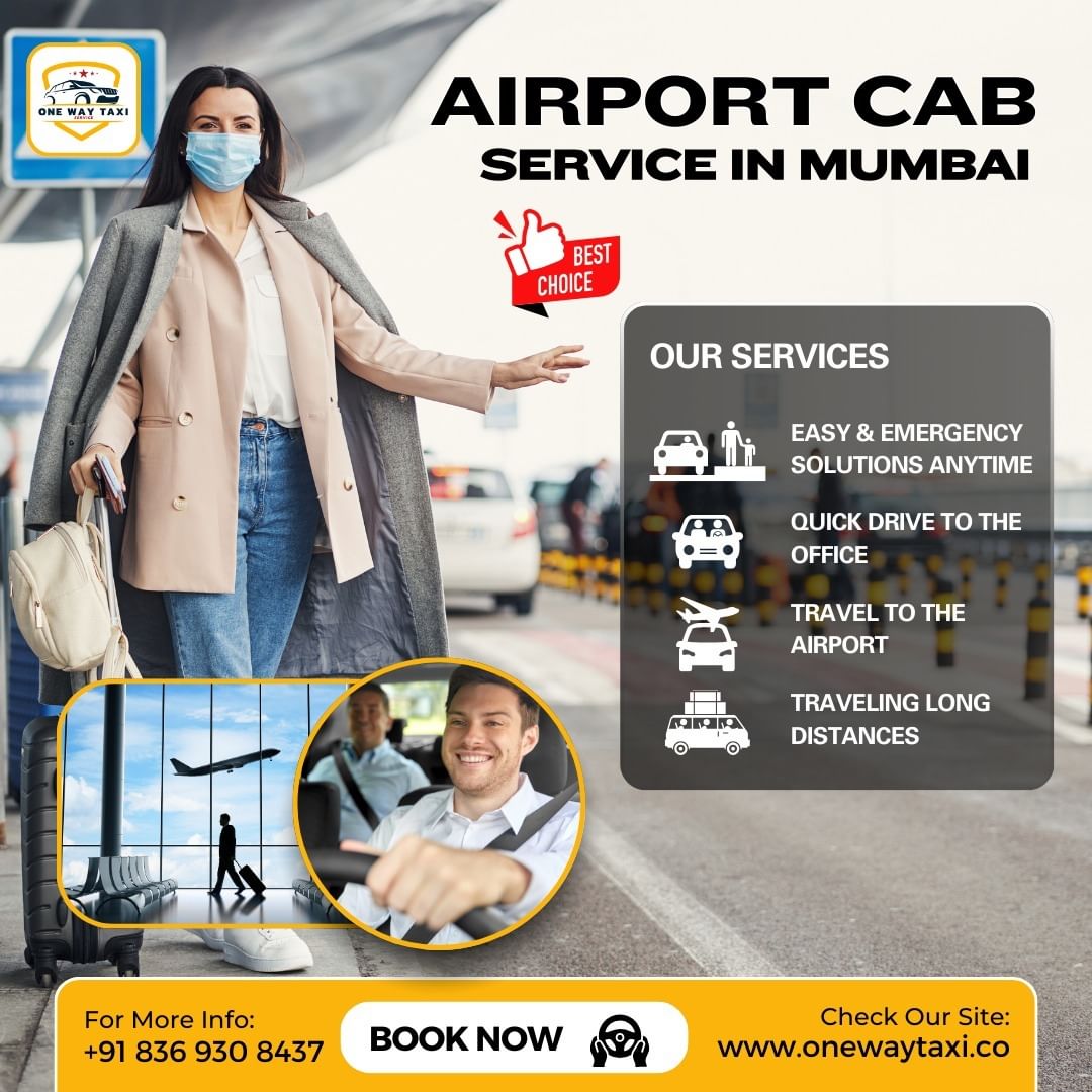 4 Reasons to Choose Our Airport Cab Service in Mumbai Hassle-free travel to the airport Easy & emergency solutions anytime Quick drives to the office Convenient one-way taxi for long-distance business tr