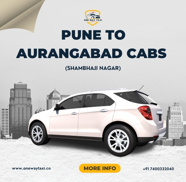 Pune to Aurangabad (Shambhaji Nagar) Cab Booking - Best Deals & Safe Travel Options